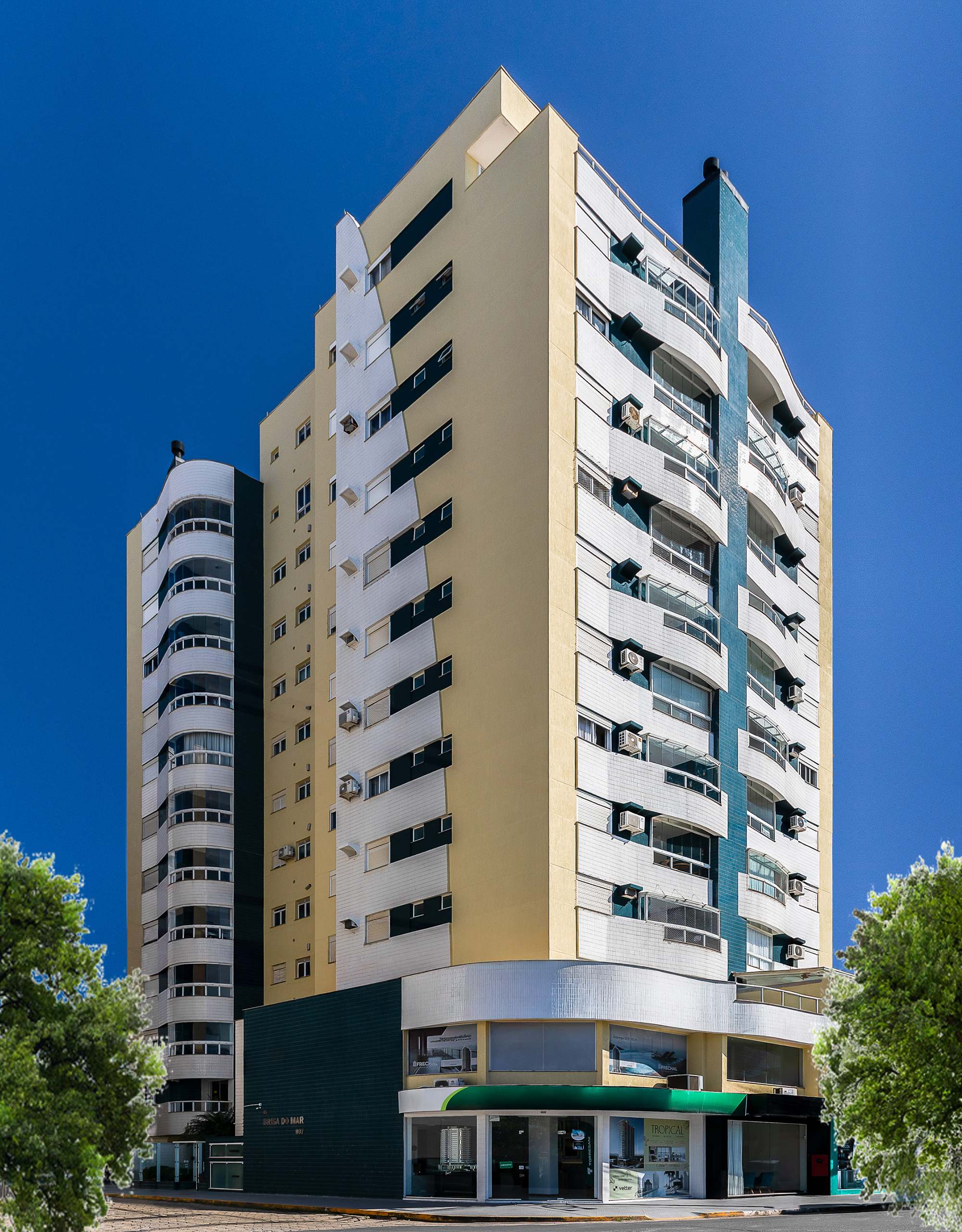 Fachada do empreendimento